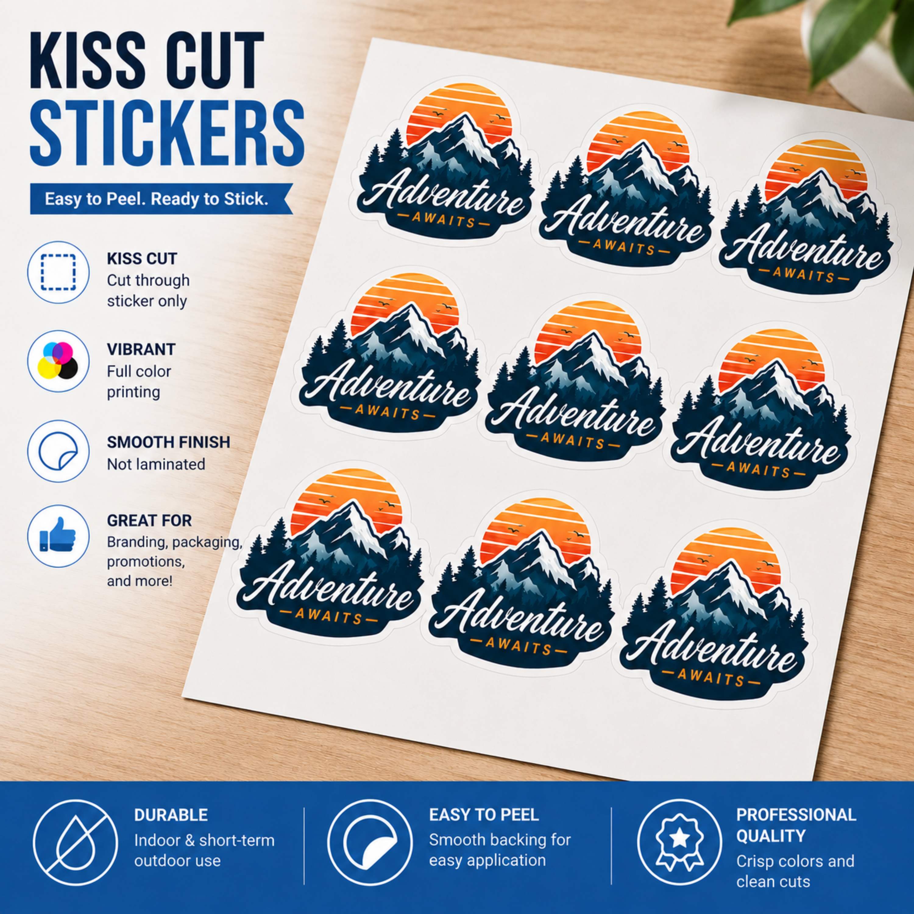 Kiss Cut Sticker Deal