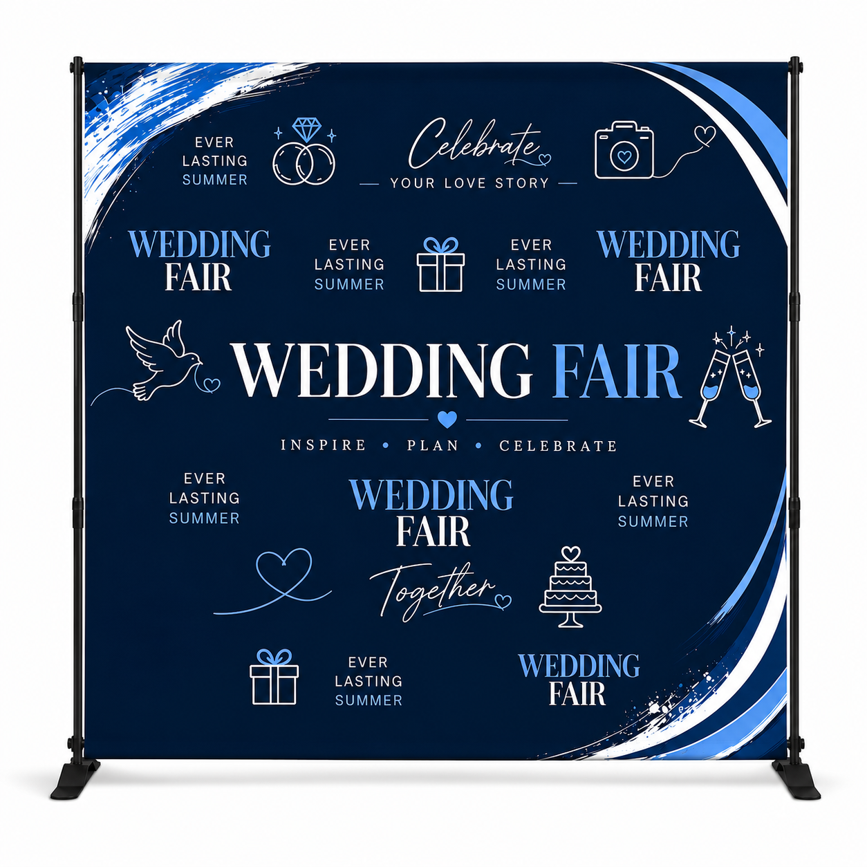 Print-Ready Backdrop Banner