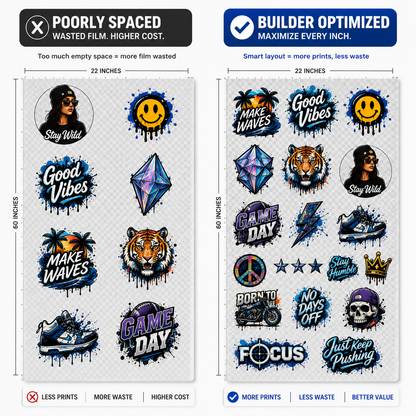 Rolling DTF Gang Sheet Builder