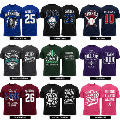 Custom Printed T-Shirt