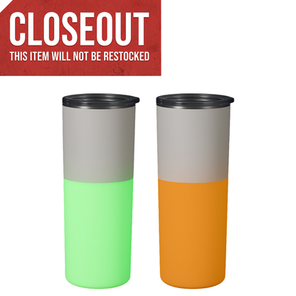 20 oz Sublimation Glow in the Dark Tumbler