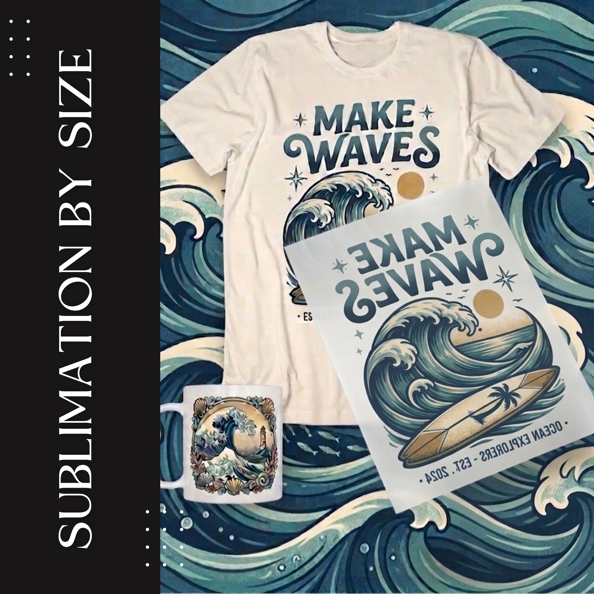 Custom Sublimation Transfers | High-Vibrancy Professional Prints